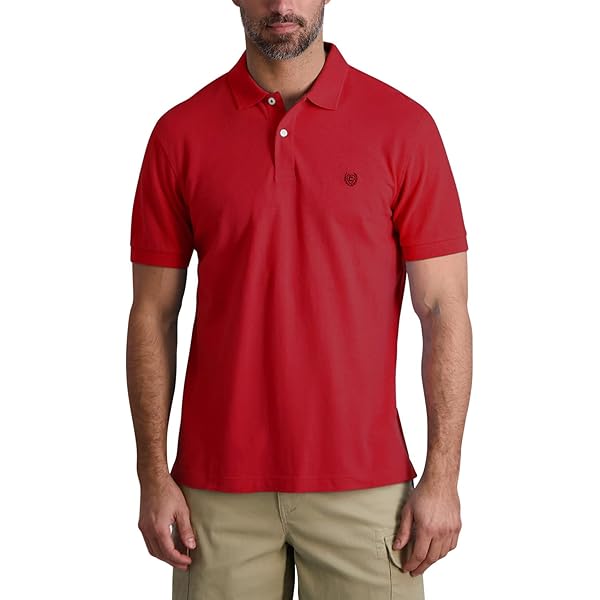 Amazon.com: Chaps by Ralph Lauren Men's Golf Stripe Polo